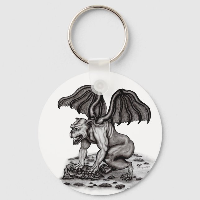 Porte-clés Golem Gargoyle (Recto)