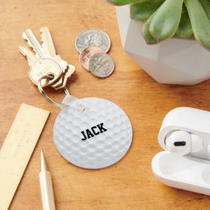Porte-clés Golf Ball Look Personalized Keychain