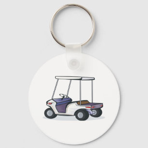 Porte-clés golf cart graphic