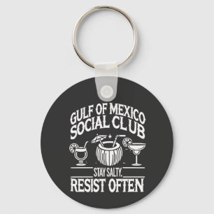 Porte-clés Golf du Mexique Social Club Restez Salé Résiste