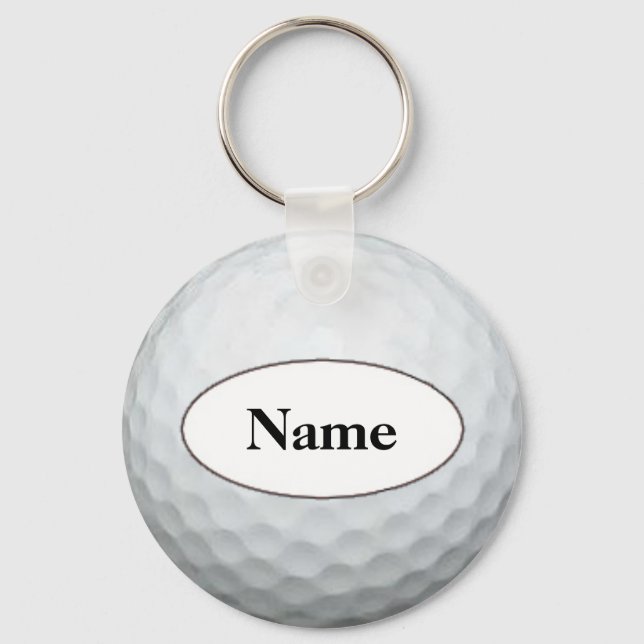 Porte-clés Golf with your name on it (Recto)