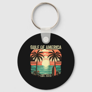 Porte-clés Golfe des États-Unis Plage Vintage Amériques Golfe