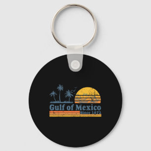 Porte-clés Golfe Du Mexique Depuis 1672 Tee Retro Plage Vinta