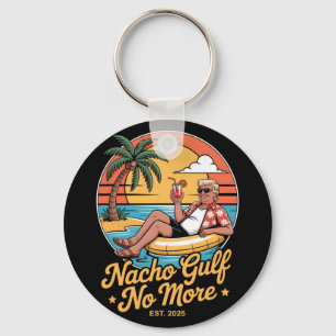 Porte-clés Golfe Nacho plus de vacances drôles Trump 2025 Éta