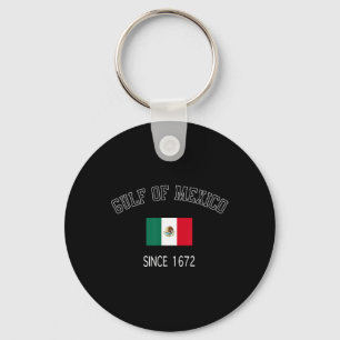 Porte-clés Golfe Rétro Du Mexique Depuis 1672 Drapeau Mexicai