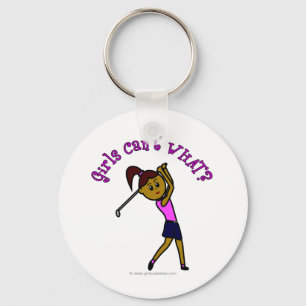 Porte-clés Golfeuse de Dark Woman