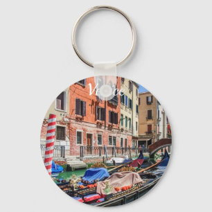 Porte-clés gondole traditionnelle à Venise