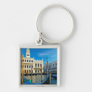 Porte-clés Gondoles sur le Grand Canal près du Palais des Dog