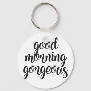 Porte-clés Good Morning Gorgee