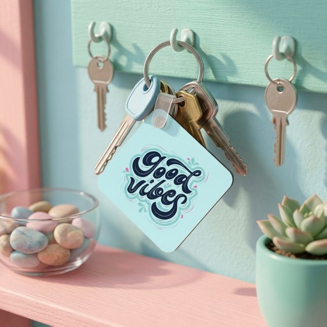 Porte-clés Good Vibes Keychain (Créateur téléchargé)