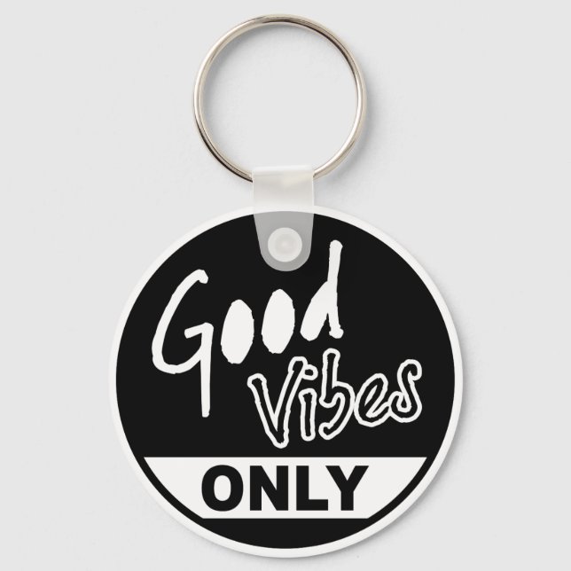Porte-clés Good Vibes uniquement (Recto)