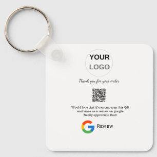 Porte-clés Google examen logo de l'entreprise Analyser QR exa