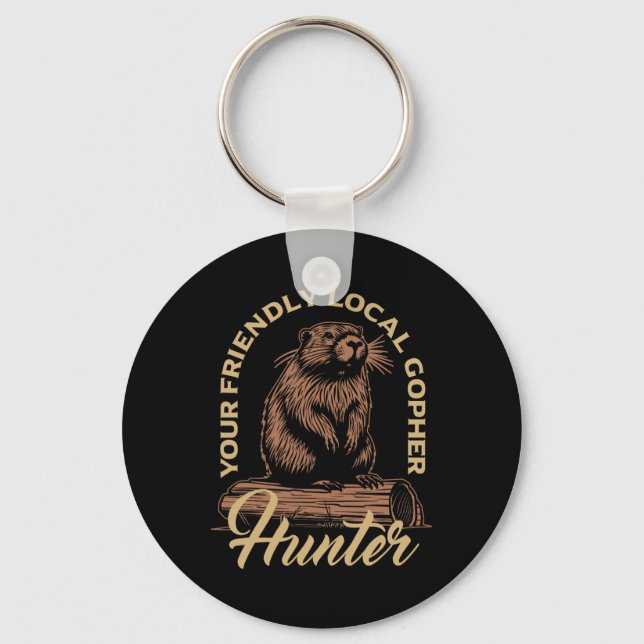 Porte-clés Gopher Hunter Équipement Équipement Essentiels Gop (Recto)