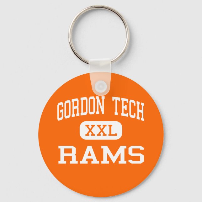 Porte-clés Gordon Tech - Rams - High - Chicago Illinois (Recto)