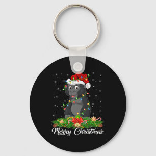 Porte-clés Gorilla Amoureux des animaux Correspondant Santa C