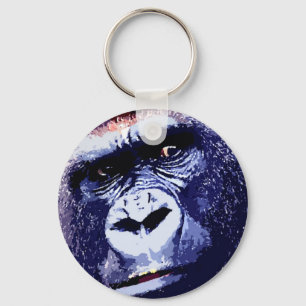 Porte-clés Gorilla Face