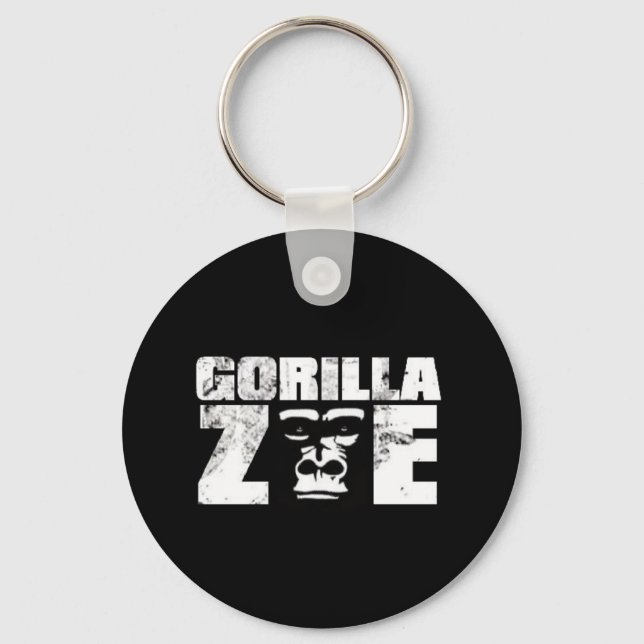 Porte-clés Gorilla Zoe Keychain - Logo (Recto)