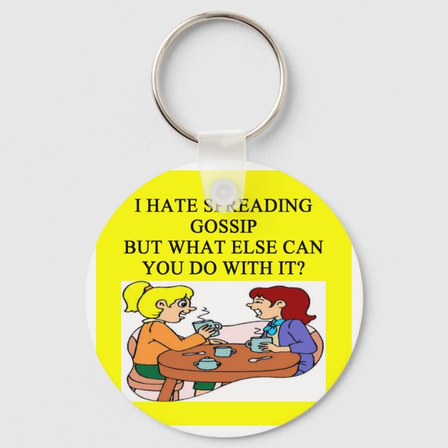 PORTE-CLÉS GOSSIP (Recto)