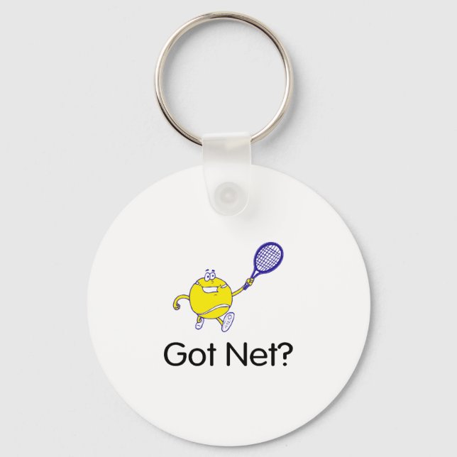Porte-clés Got Net? (Tennis) (Recto)