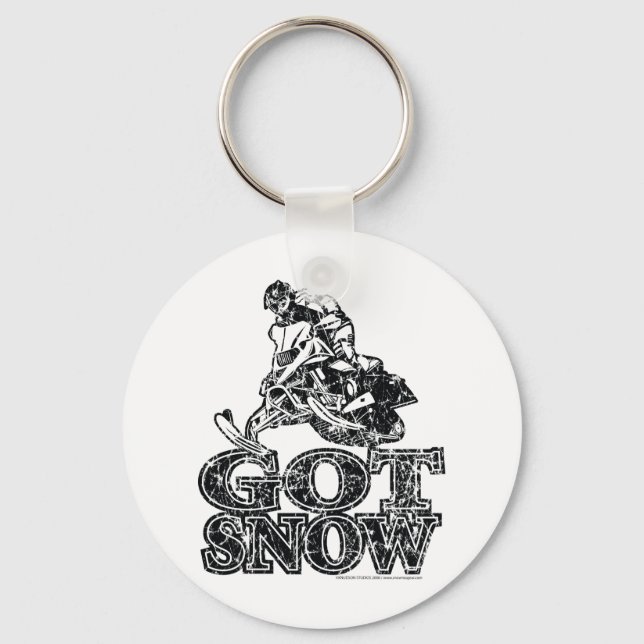 Porte-clés Got-Snow-Distressed (Recto)