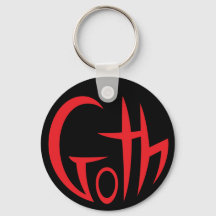 Goth (Lettres Pointées) (Rouge)