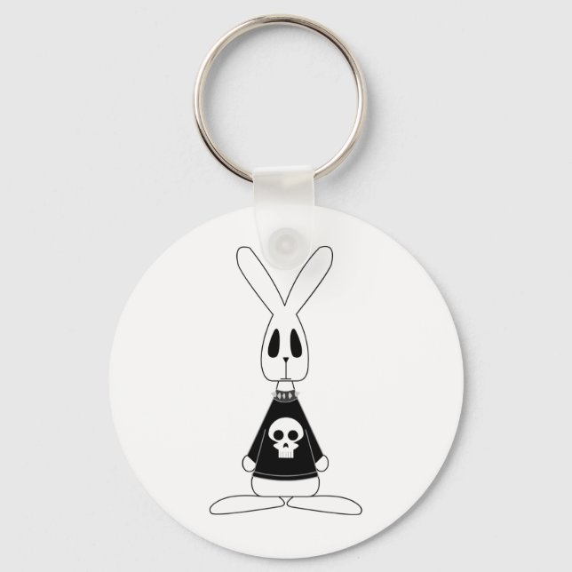 Porte-clés Gothique Bunny Lucien (Recto)
