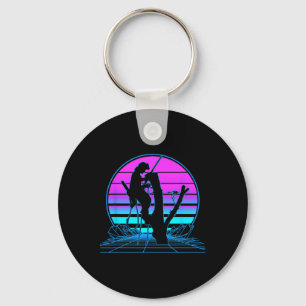 Porte-clés Gothique pastel vaporwave d'escalade d'arbre
