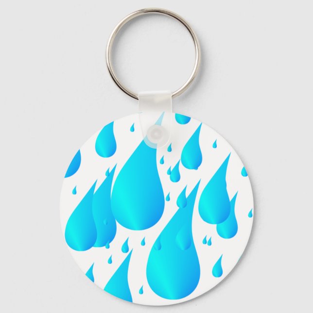 Porte-clés Gouttes de pluie (Recto)