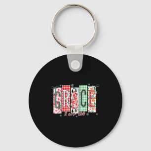 Porte-clés Grâce Noël Santa Coquette Nœud Femmes Filles 