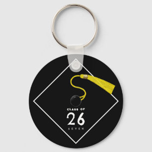 Porte-clés Graduation 2025 Keepsaké cadeau