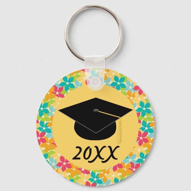 Porte-clés Graduation School Class personalized Gift (Recto)