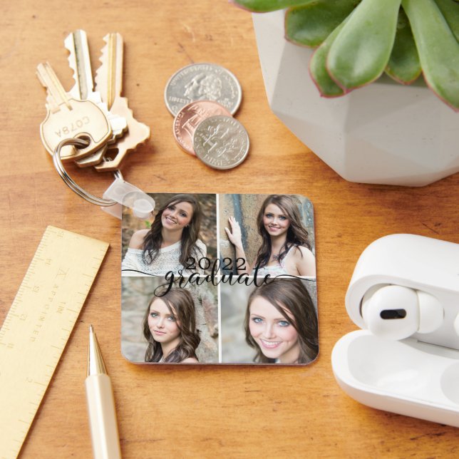 Porte-clés GRADUT 5 classe photo Script de l'année (Bureau)