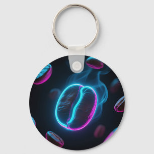 Porte-clés Graine de café énergie Neon Glow