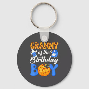 Porte-clés Grammy du garçon de la fête du lait et des biscuit