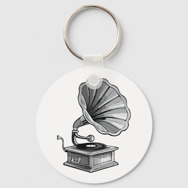 Porte-clés Gramophone (Recto)