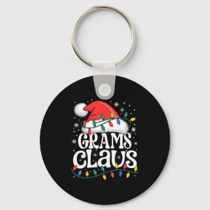 Porte-clés Grams Claus Drôle Xmas Noël Grand-mère Fêtes S