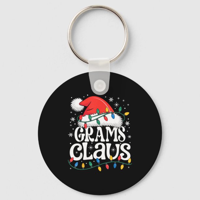 Porte-clés Grams Claus Funny Xmas Christmas Grandma Holiday S (Recto)