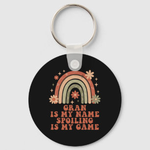 Porte-clés Gran Est Mon Nom Spots Est Mon Jeu Rainbow Mère