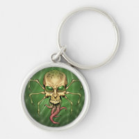 Grand art étranger de Lovecraftian de crâne