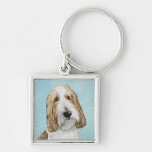 Porte-clés Grand Basset Griffon Vendeen - Art Chien original