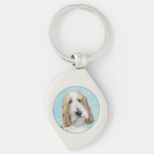 Porte-clés Grand Basset Griffon Vendeen - Art Chien original