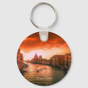 Porte-clés Grand Canal, Italie Photographie pittoresque