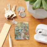 Porte-clés Grand Canal, Venice by Maurice Prendergast<br><div class="desc">The Grand Canal, Venice (1898/1899) by Maurice Prendergast is a vintage post impressionism fine art watercolor maritime painting. Houses and homes with traditional Italian architecture along the Venetian canal. A seascape featuring a the famous canals and a cityscape in Venice, Italy. Crowds of people are walking by the waterfront, beautiful...</div>