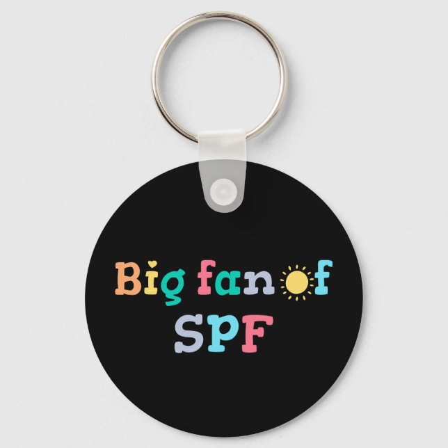 Porte-clés Grand fan de SPF (Recto)