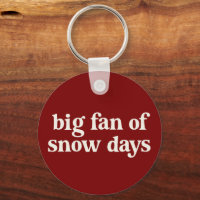 Grand fan des jours de neige Drôle de pause hivern