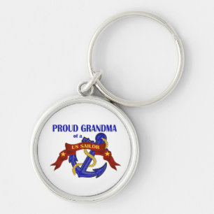 Porte-clés Grand-maman fière d'un porte - clé de marin des