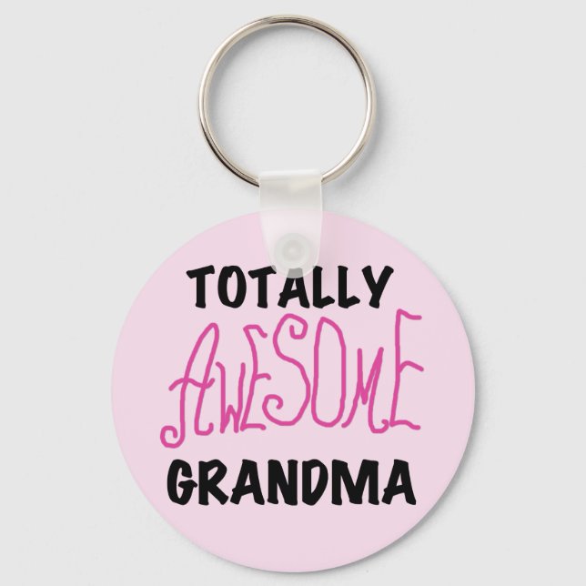 Porte-clés Grand-maman totalement impressionnante - T-shirts (Recto)