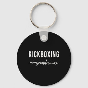 Porte-clés Grand-mère de kickboxing fière Grand-mère de kickb