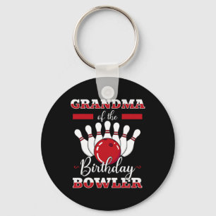 Porte-clés Grand-mère du lanceur d'anniversaire Bowling Fête
