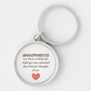 Porte-clés Grand-parent porte - clés de malheur de coeur